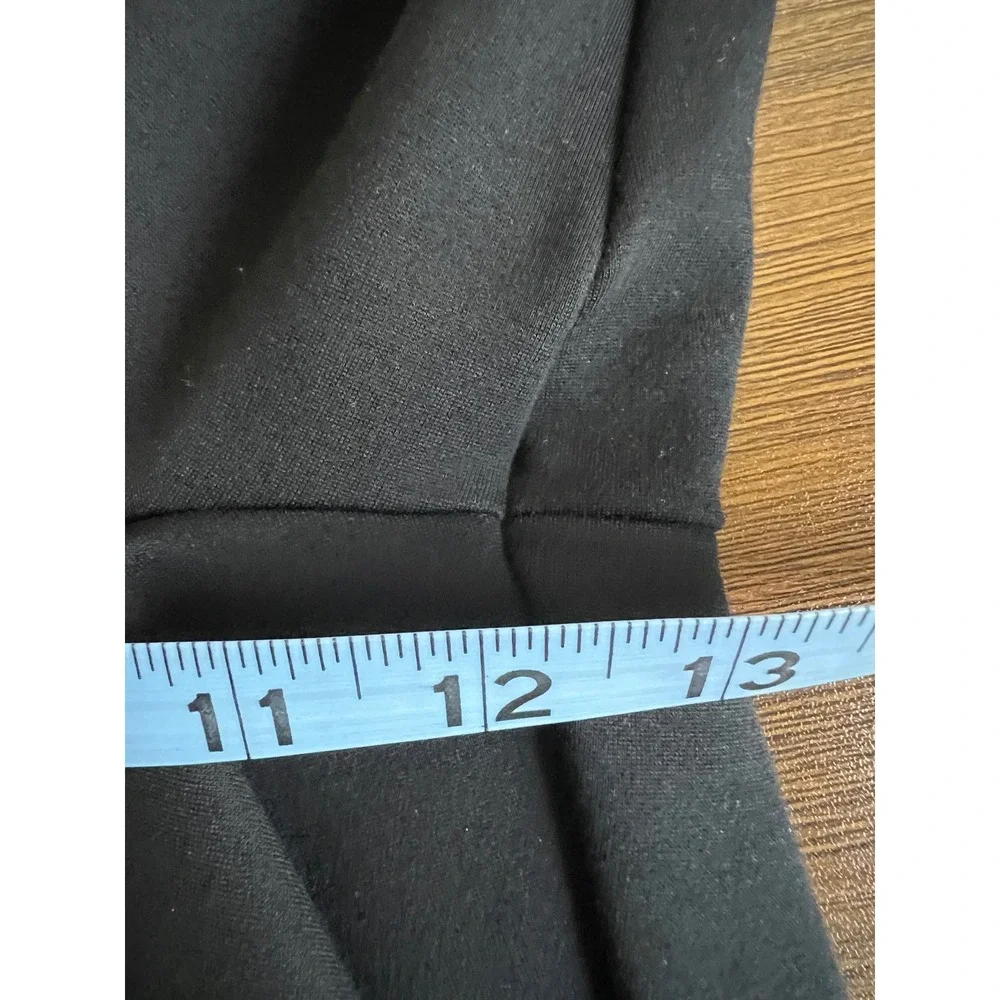 SPANX Black PerfectFit Ponte Slim Straight Pants Trousers‎ 20254R Pull On Size L